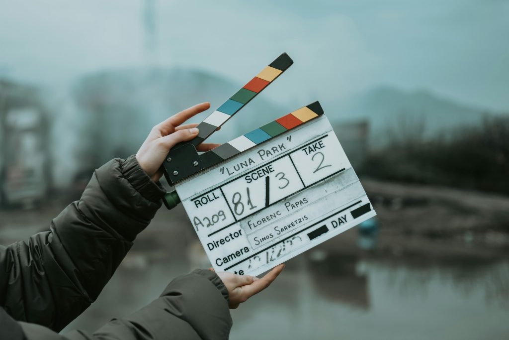 film clapperboard