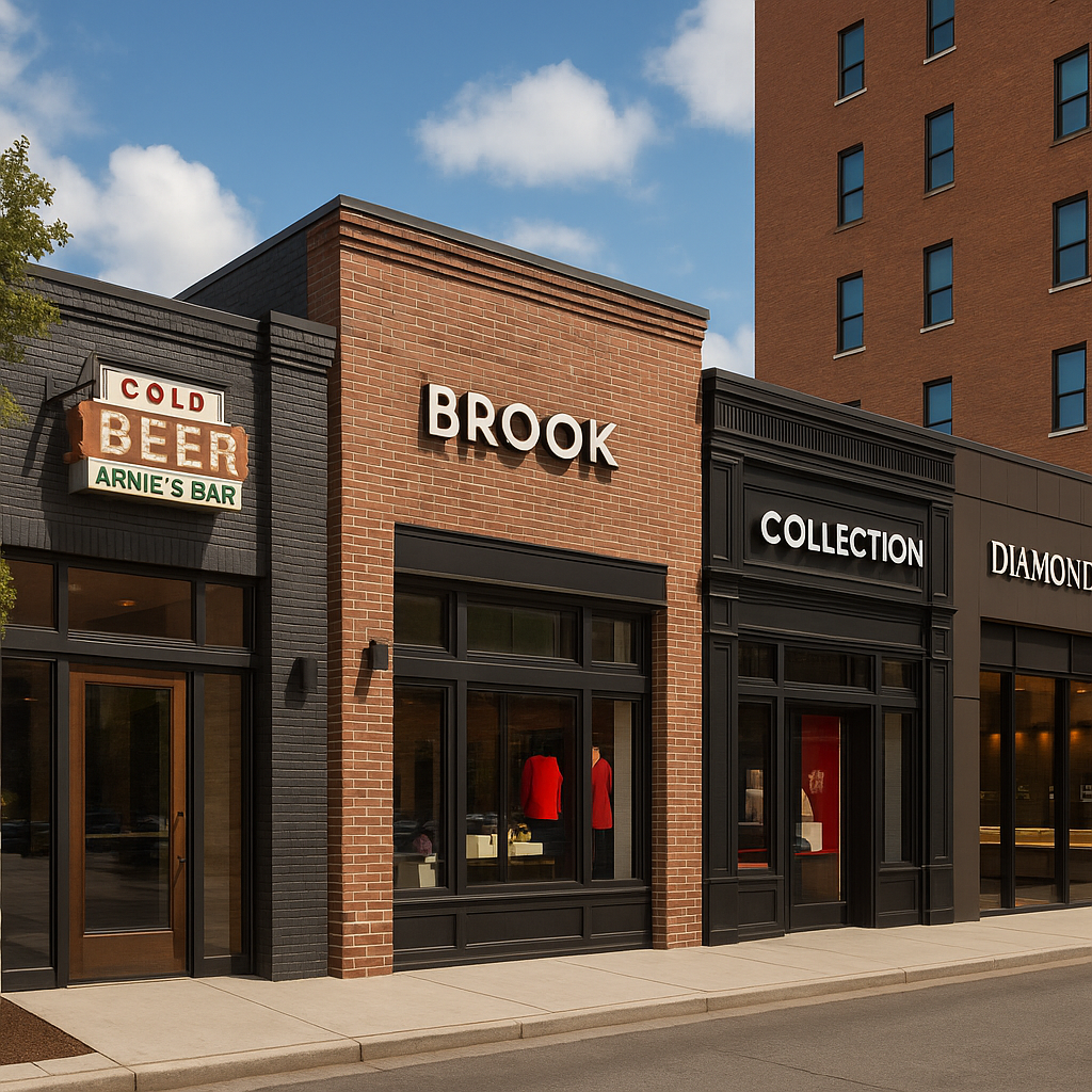 Street View of Businesses